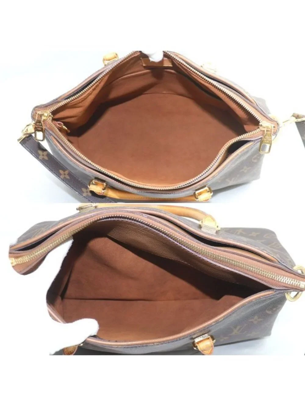 Louis Vuitton Pallas 2-Way Shoulder Bag Monogram Avane